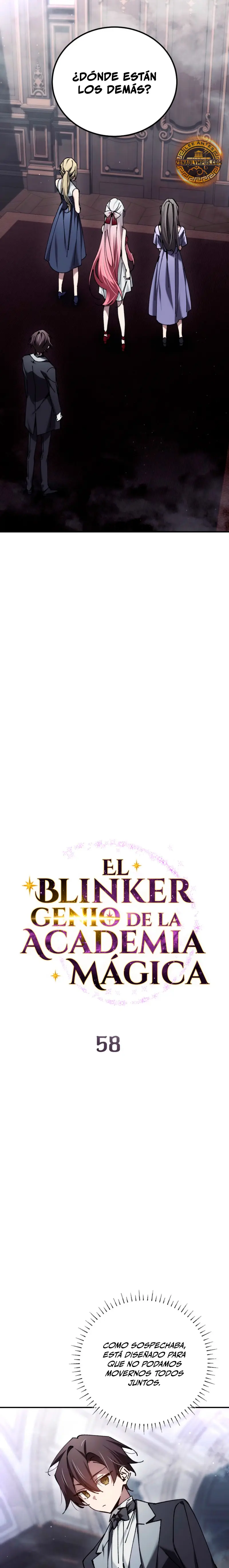 El Blinker genio de la academia mágica Capitulo 58 página 9