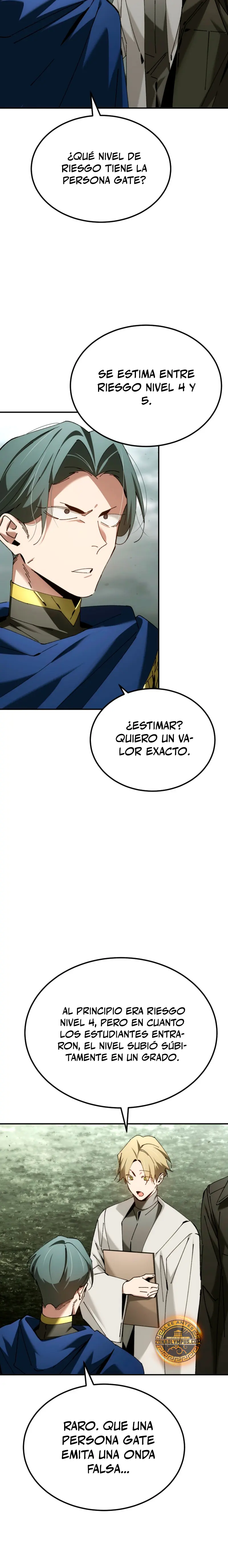 El Blinker genio de la academia mágica Capitulo 59 página 20