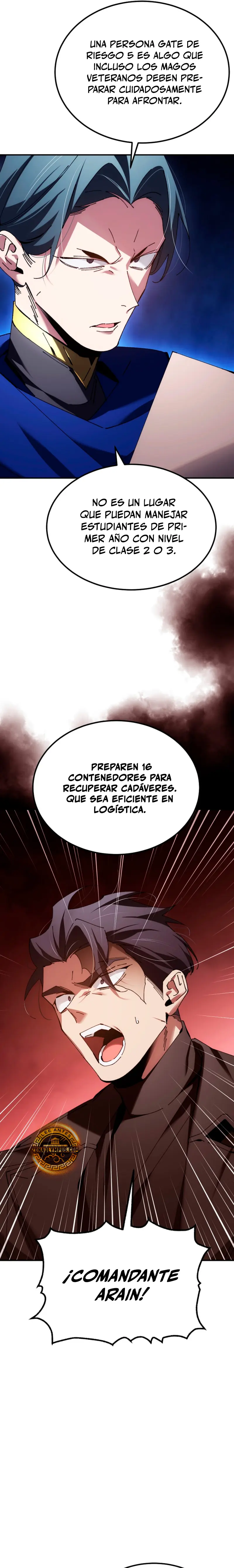 El Blinker genio de la academia mágica Capitulo 59 página 22