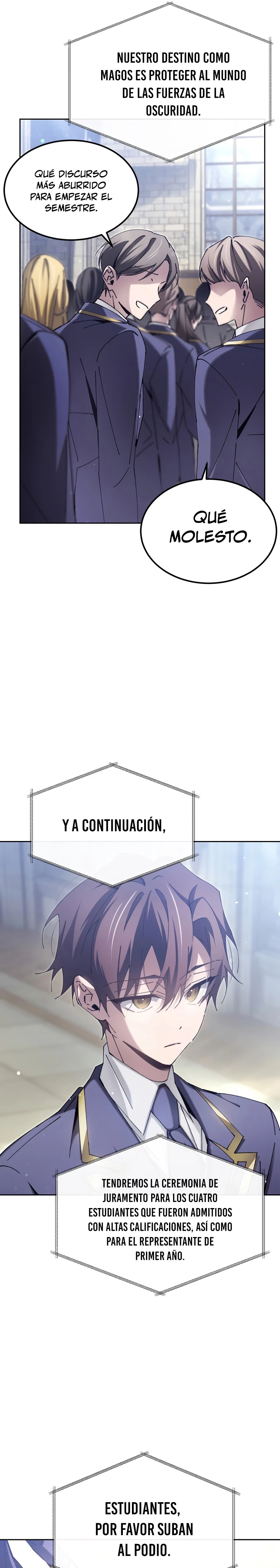 El Blinker genio de la academia mágica Capitulo 6 página 23