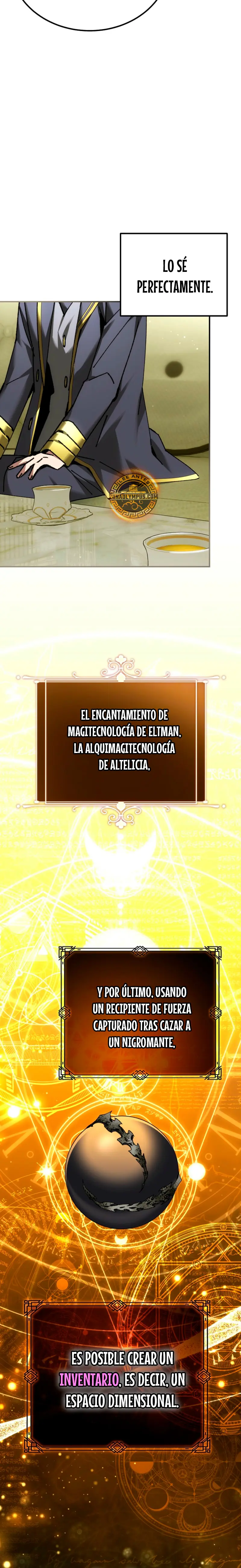 El Blinker genio de la academia mágica Capitulo 64 página 27