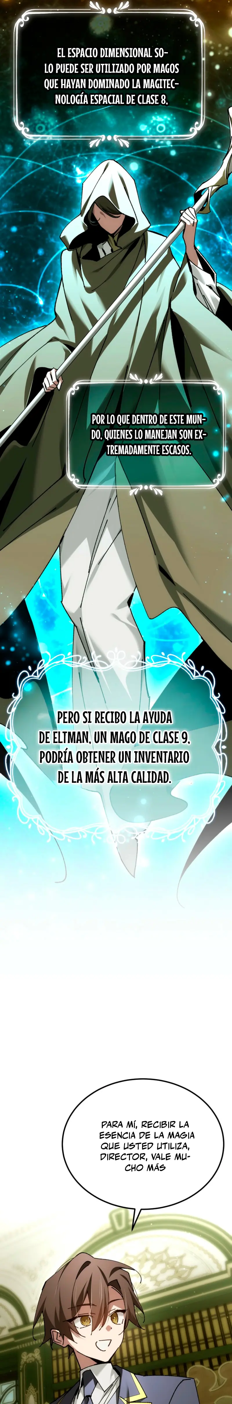 El Blinker genio de la academia mágica Capitulo 64 página 28