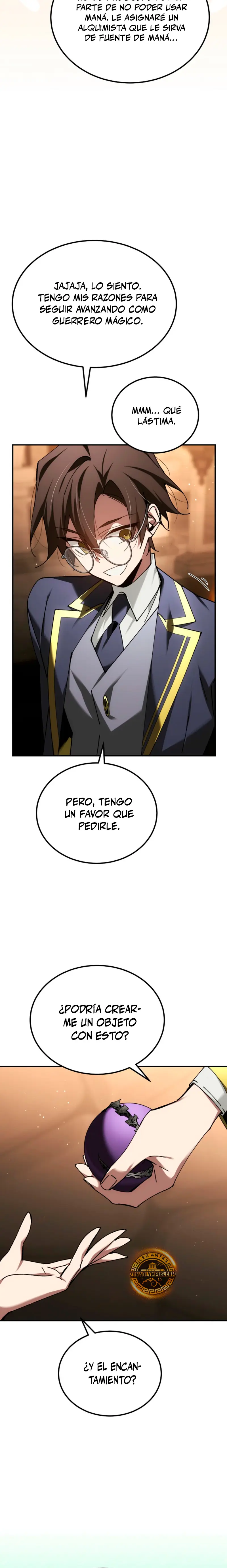 El Blinker genio de la academia mágica Capitulo 66 página 17
