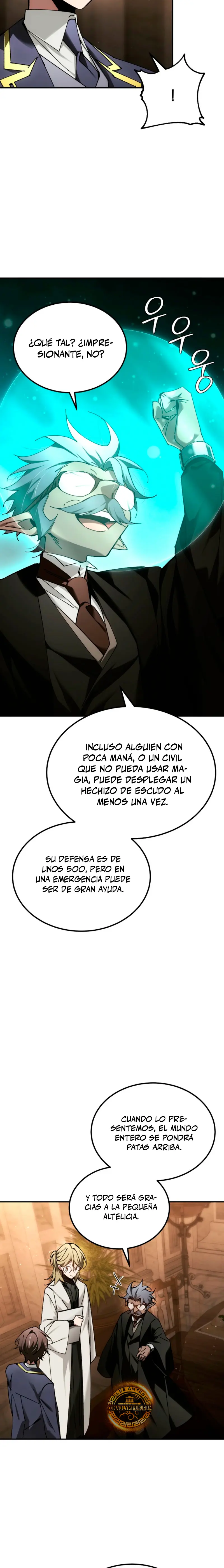 El Blinker genio de la academia mágica Capitulo 66 página 9