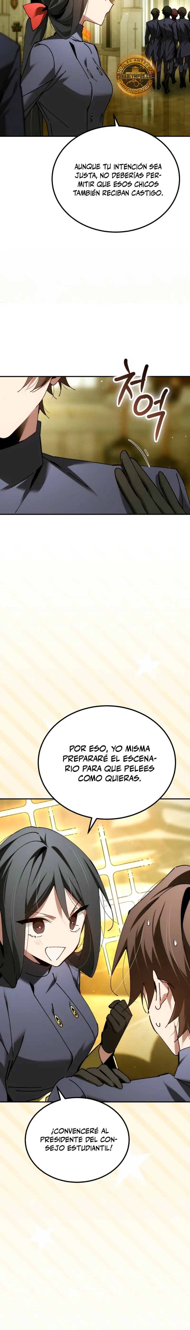 El Blinker genio de la academia mágica Capitulo 68 página 14