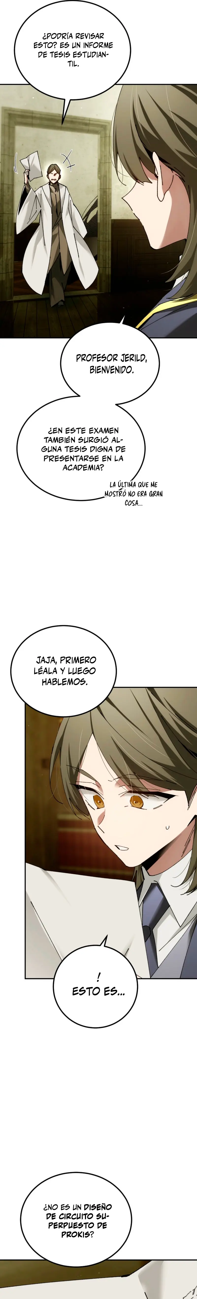 El Blinker genio de la academia mágica Capitulo 68 página 28