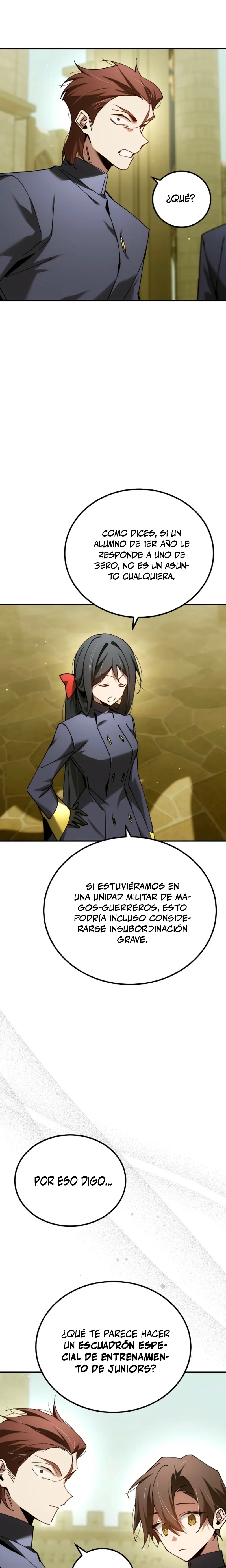 El Blinker genio de la academia mágica Capitulo 68 página 9