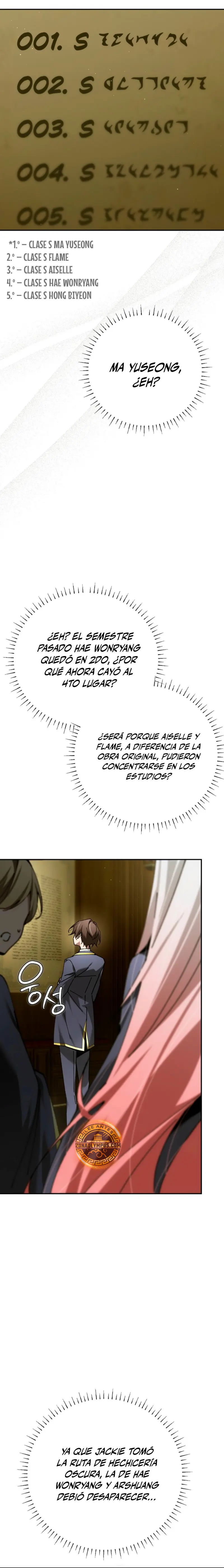 El Blinker genio de la academia mágica Capitulo 69 página 12