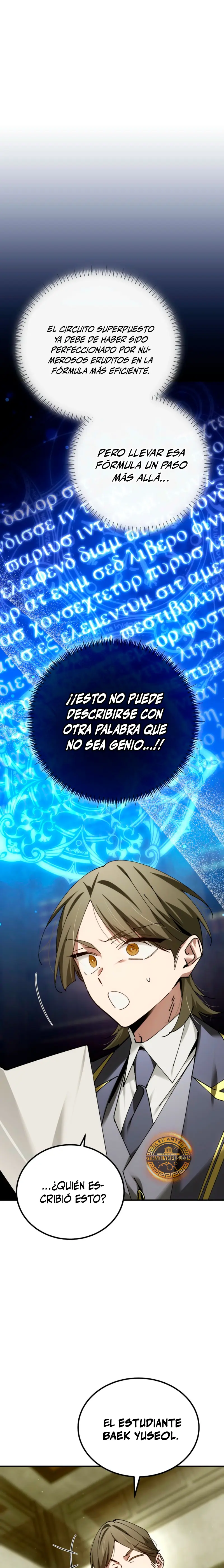 El Blinker genio de la academia mágica Capitulo 69 página 3