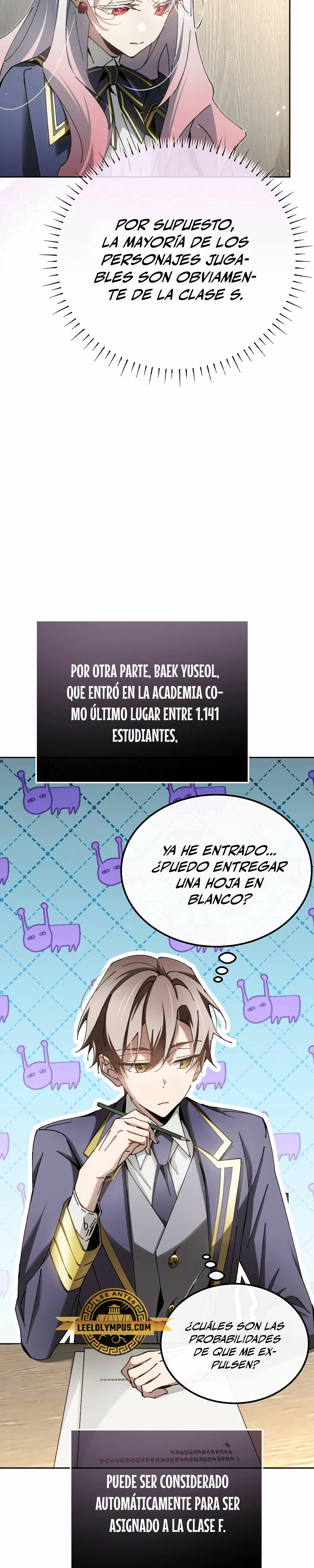 El Blinker genio de la academia mágica Capitulo 7 página 12