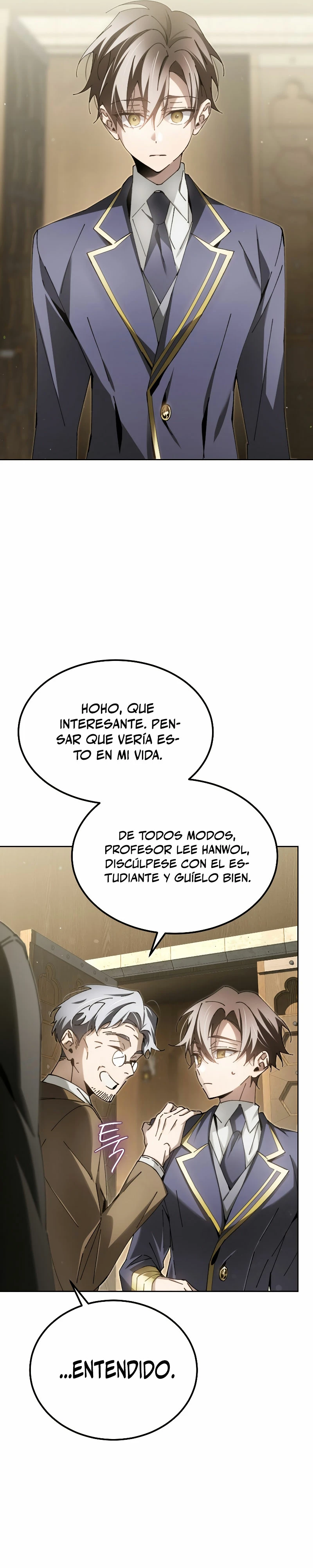 El Blinker genio de la academia mágica Capitulo 7 página 37