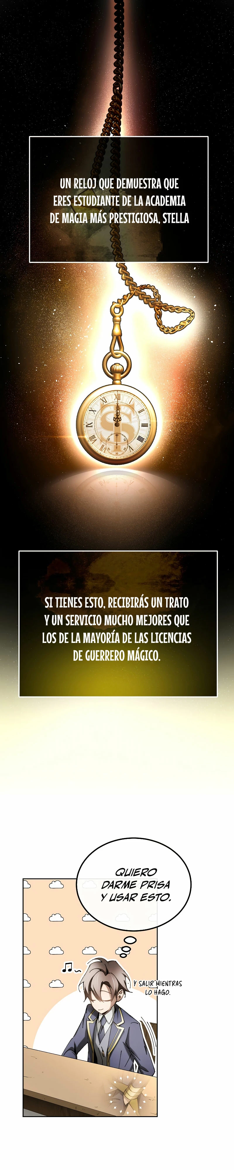 El Blinker genio de la academia mágica Capitulo 7 página 5