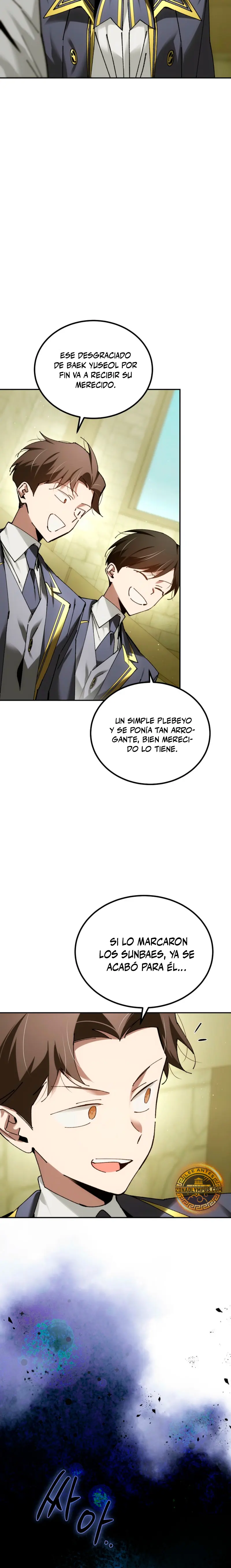 El Blinker genio de la academia mágica Capitulo 70 página 11