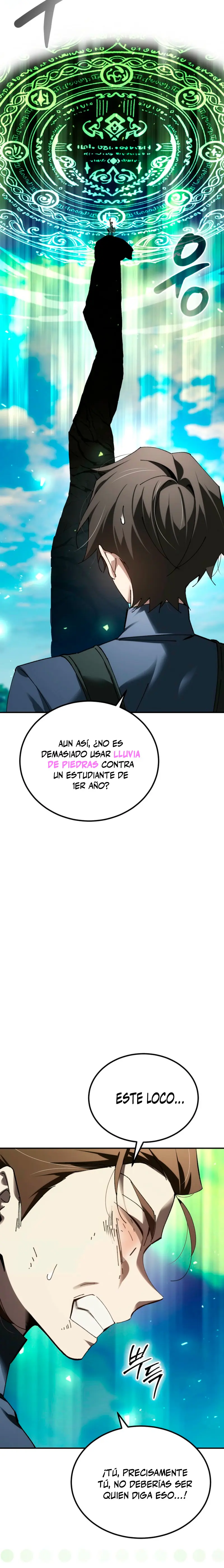 El Blinker genio de la academia mágica Capitulo 71 página 20