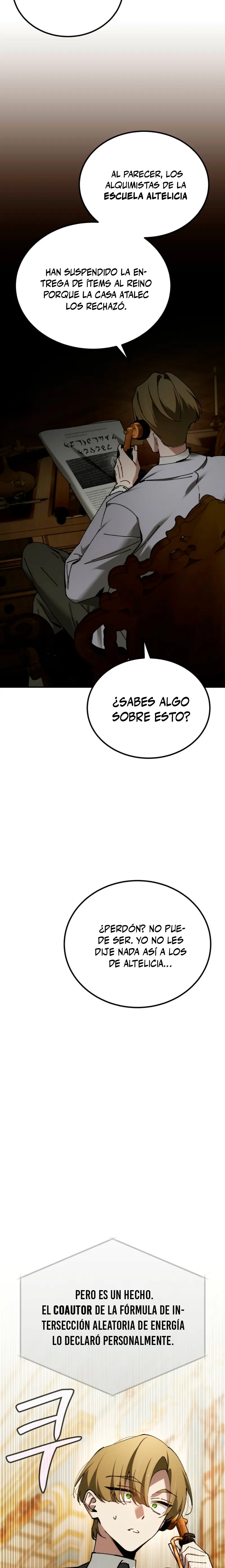 El Blinker genio de la academia mágica Capitulo 72 página 13