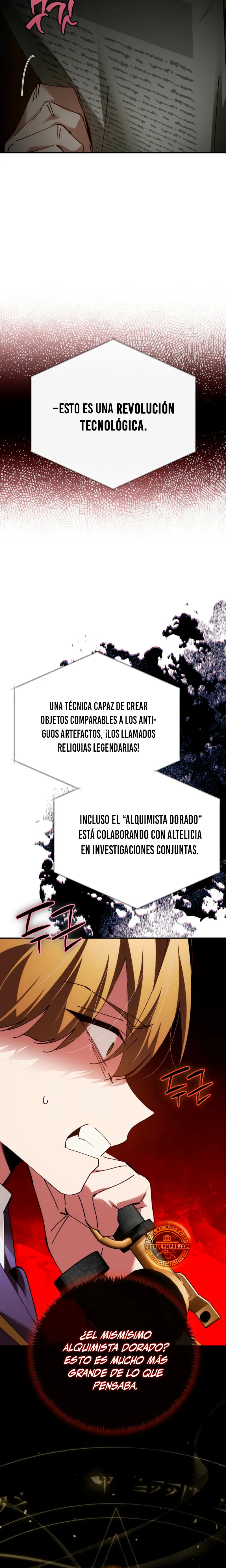 El Blinker genio de la academia mágica Capitulo 72 página 16