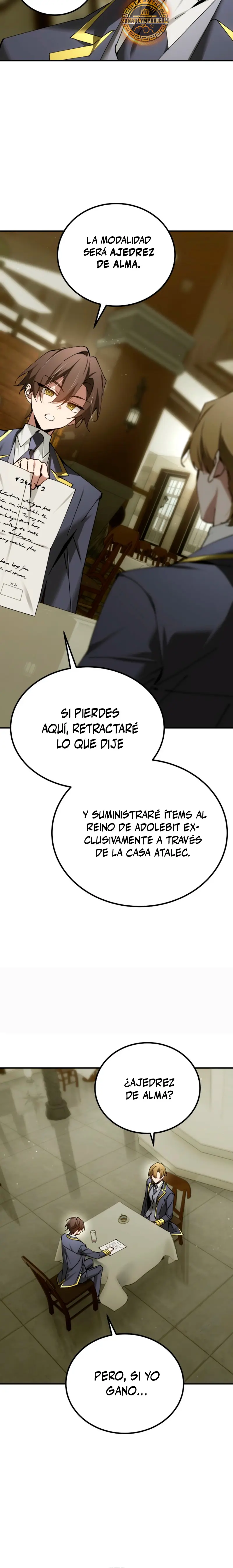 El Blinker genio de la academia mágica Capitulo 73 página 17