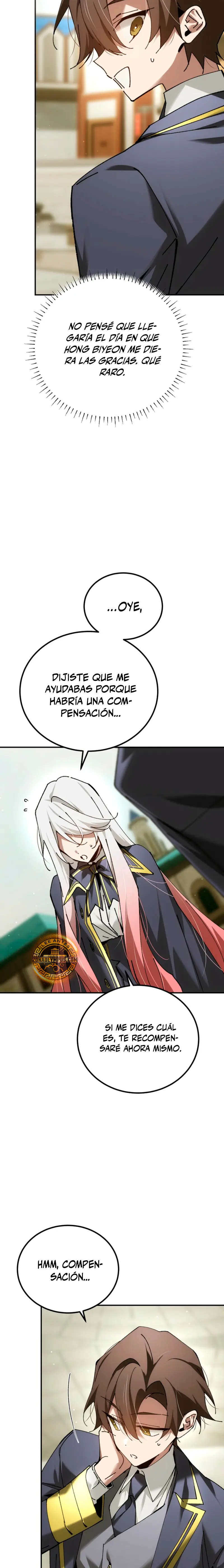 El Blinker genio de la academia mágica Capitulo 75 página 18