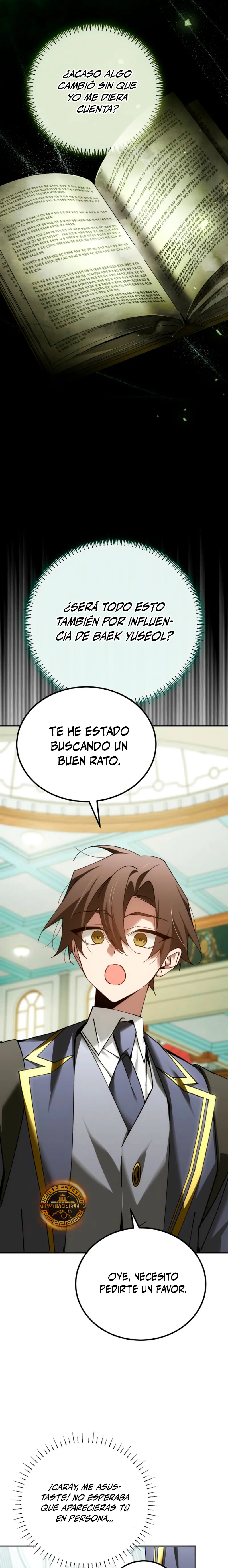 El Blinker genio de la academia mágica Capitulo 76 página 22