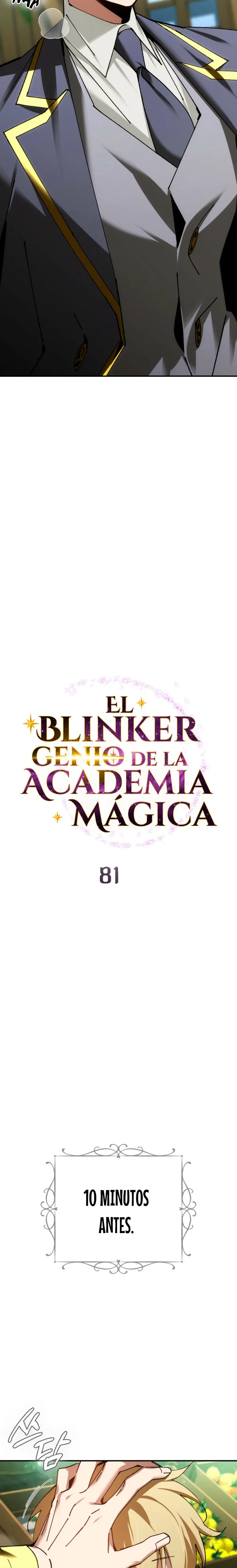 El Blinker genio de la academia mágica Capitulo 81 página 19