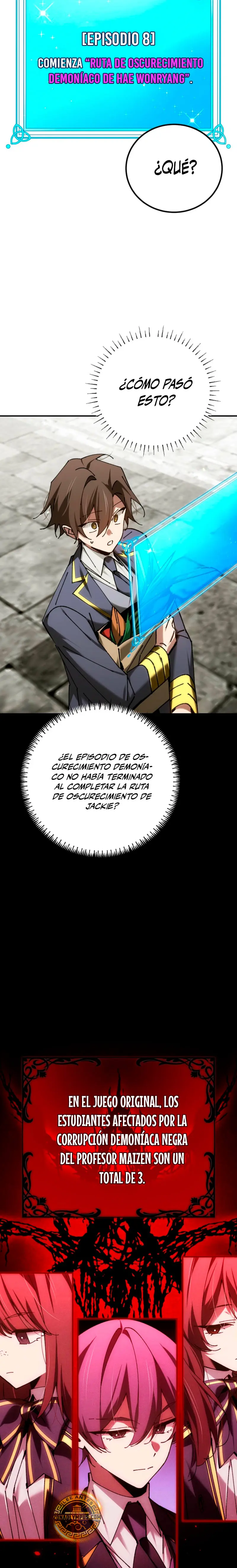 El Blinker genio de la academia mágica Capitulo 81 página 21