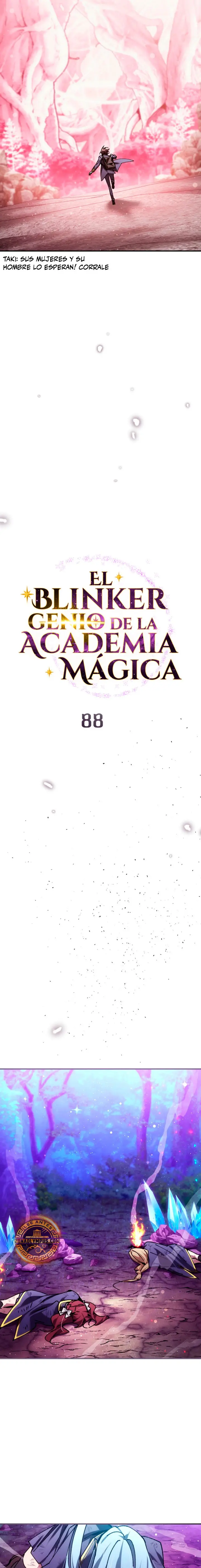 El Blinker genio de la academia mágica Capitulo 88 página 9