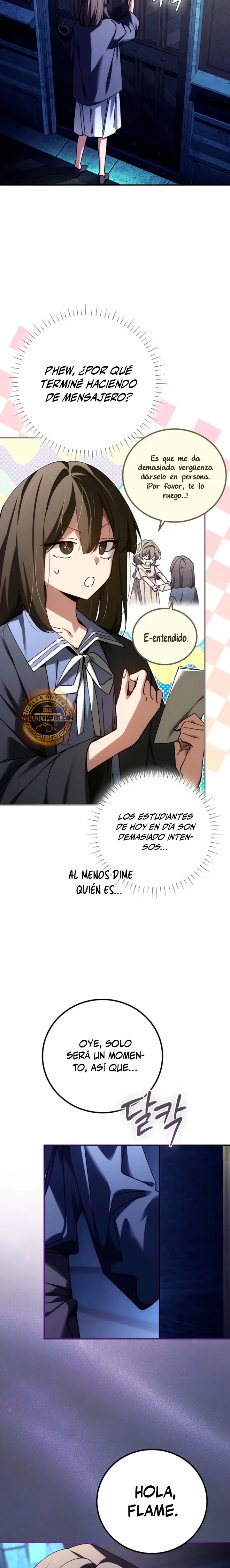 El Blinker genio de la academia mágica Capitulo 97 página 27