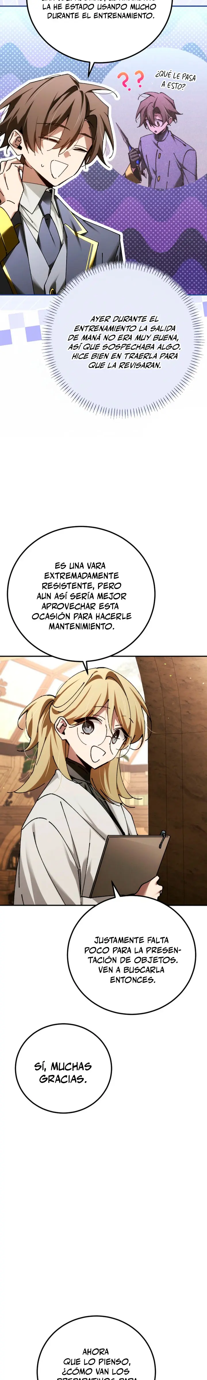 El Blinker genio de la academia mágica Capitulo 100 página 11