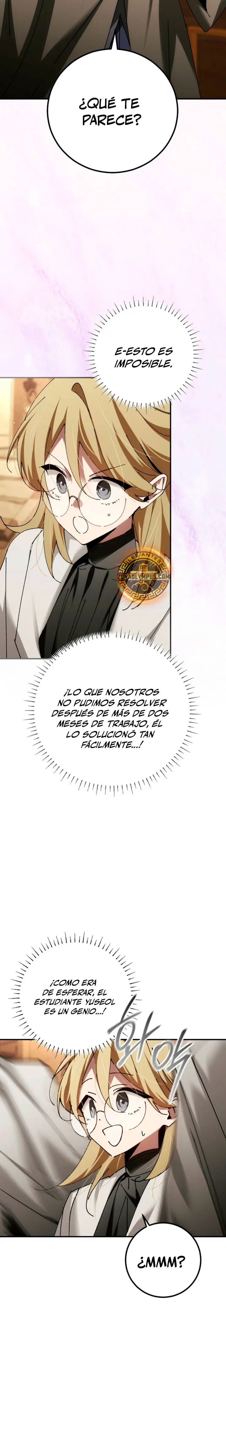 El Blinker genio de la academia mágica Capitulo 100 página 18