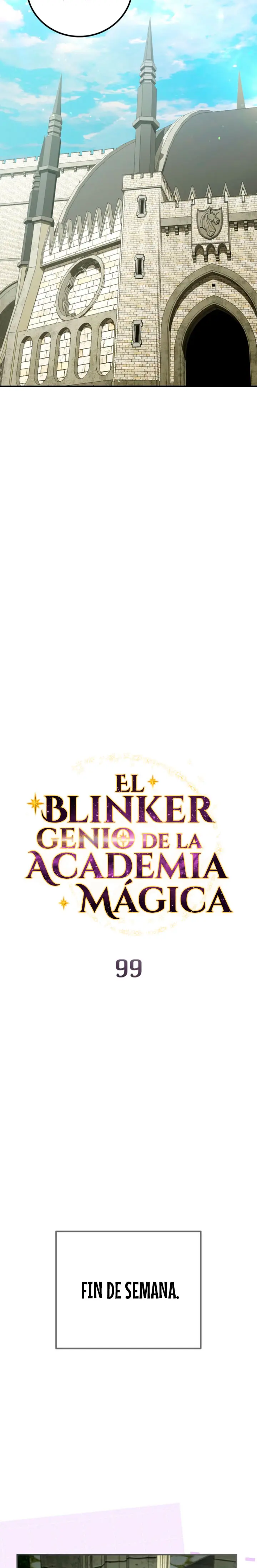 El Blinker genio de la academia mágica Capitulo 99 página 27