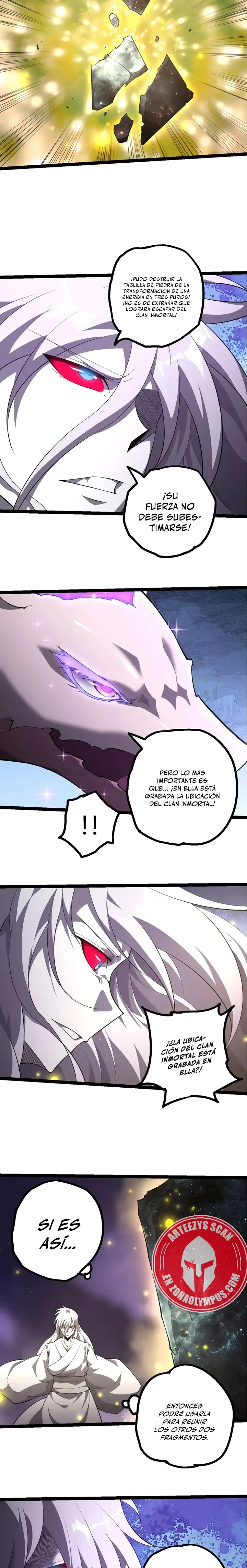 Mi Evolución a Partir de un Árbol Gigante Capitulo 522 página 5