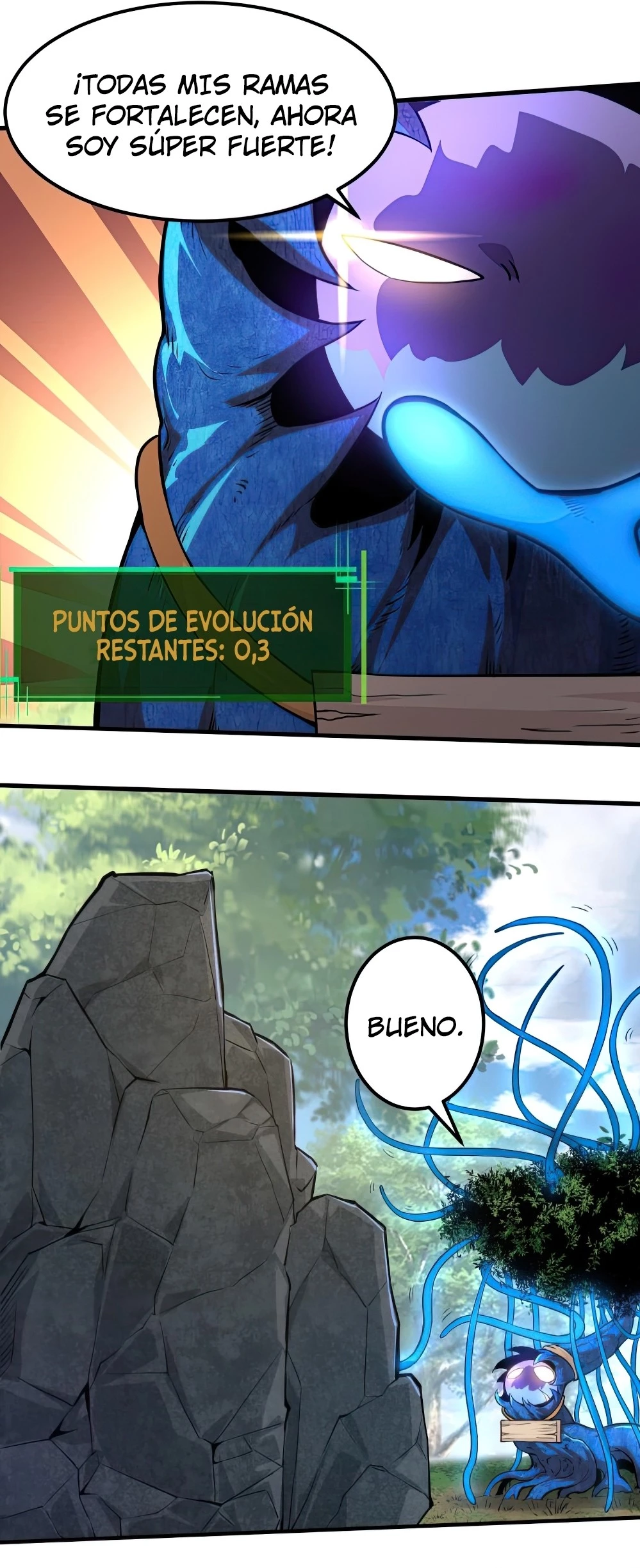 Mi Evolución a Partir de un Árbol Gigante Capitulo 1 página 26