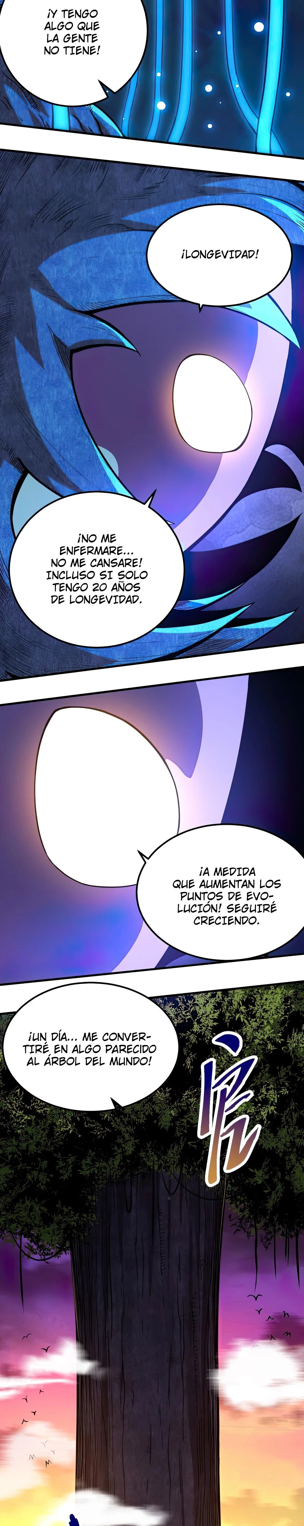 Mi Evolución a Partir de un Árbol Gigante Capitulo 1 página 32