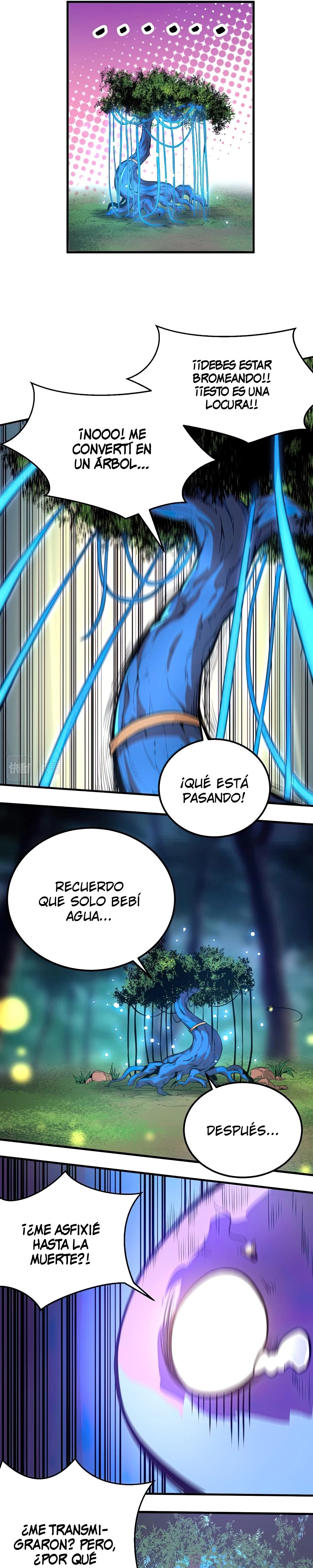 Mi Evolución a Partir de un Árbol Gigante Capitulo 1 página 9