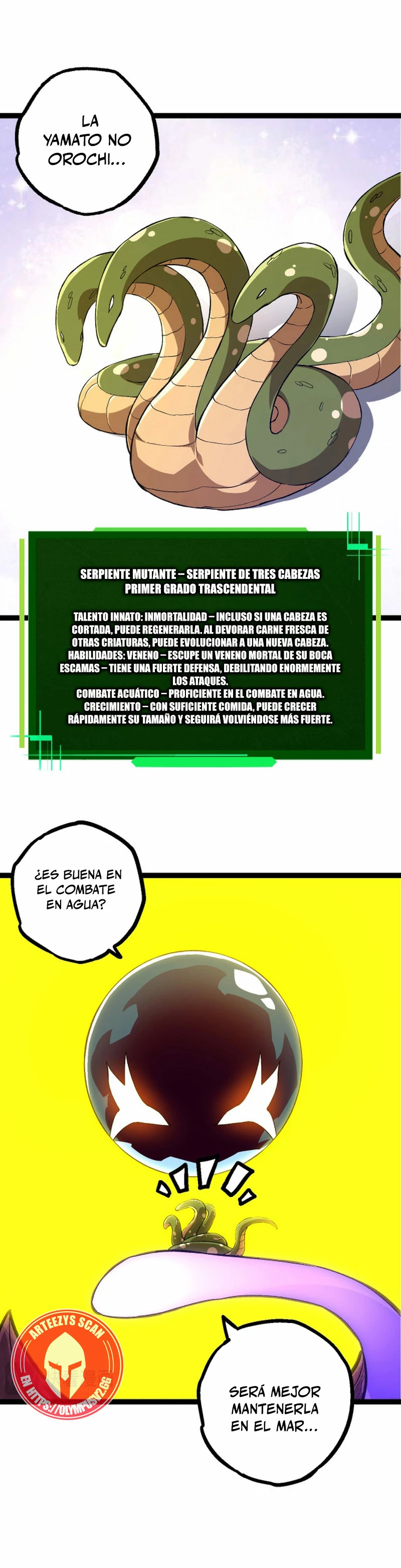Mi Evolución a Partir de un Árbol Gigante Capitulo 109 página 11