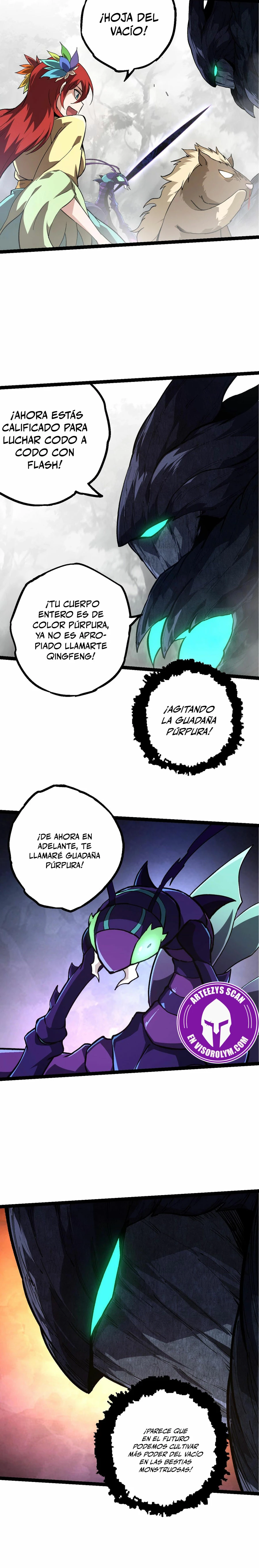 Mi Evolución a Partir de un Árbol Gigante Capitulo 185 página 9