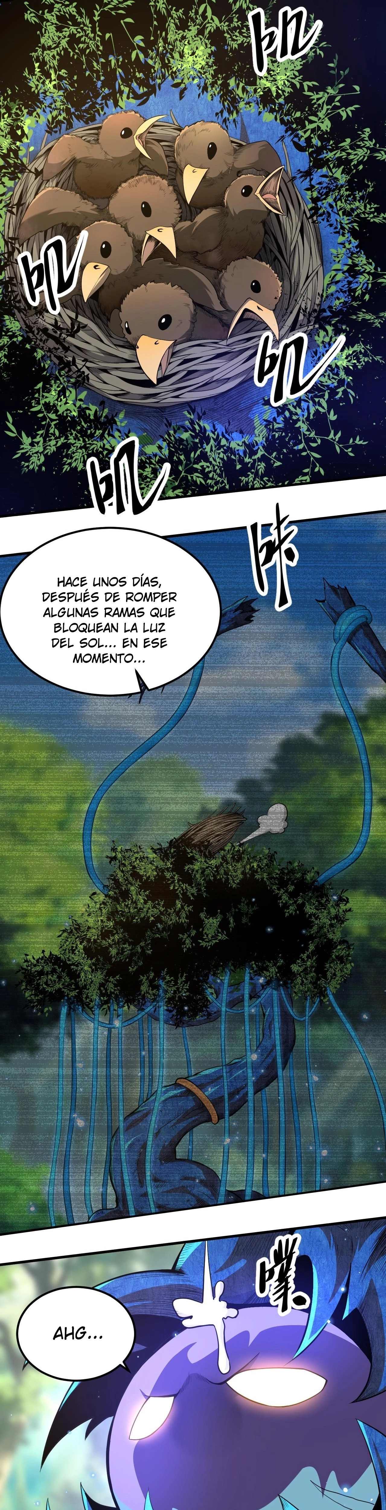 Mi Evolución a Partir de un Árbol Gigante Capitulo 2 página 3