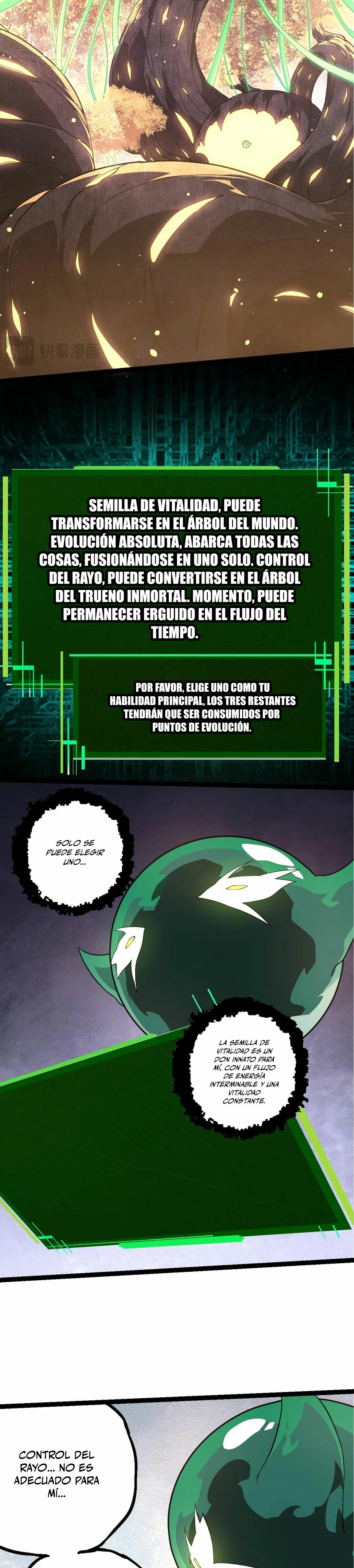 Mi Evolución a Partir de un Árbol Gigante Capitulo 207 página 5
