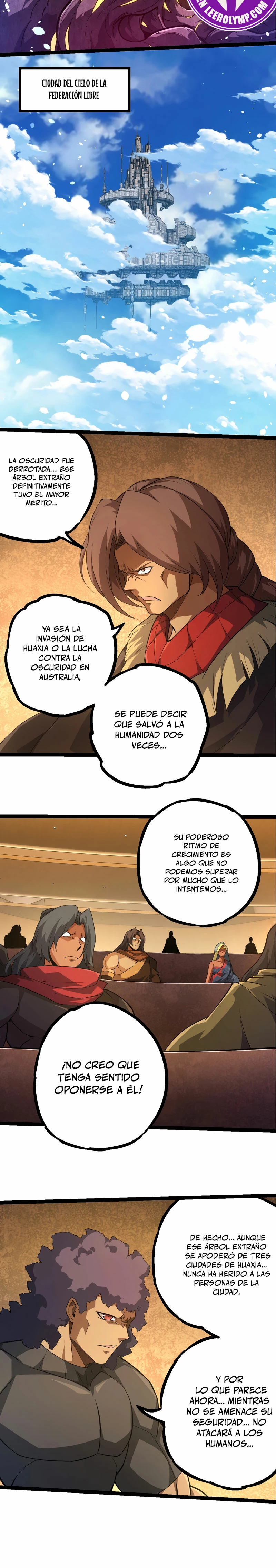 Mi Evolución a Partir de un Árbol Gigante Capitulo 252 página 6