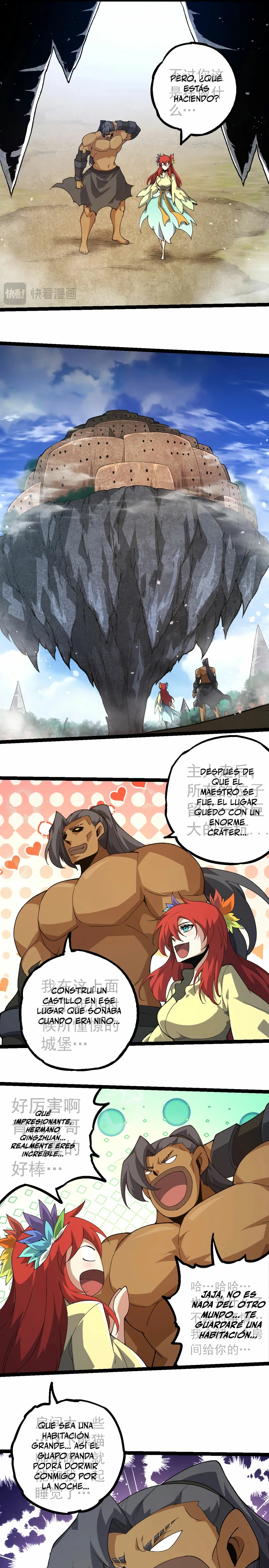 Mi Evolución a Partir de un Árbol Gigante Capitulo 258 página 7
