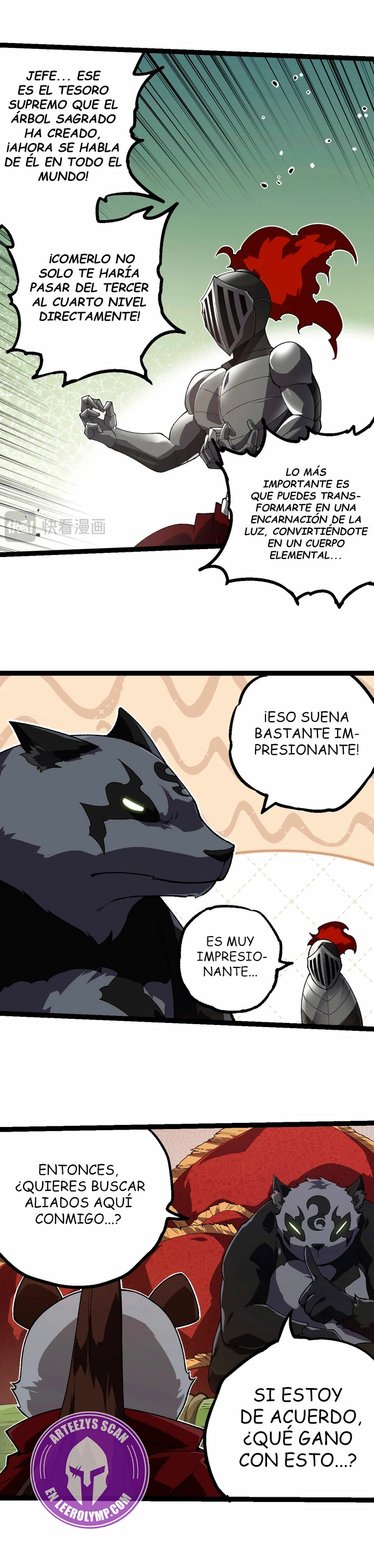 Mi Evolución a Partir de un Árbol Gigante Capitulo 260 página 13