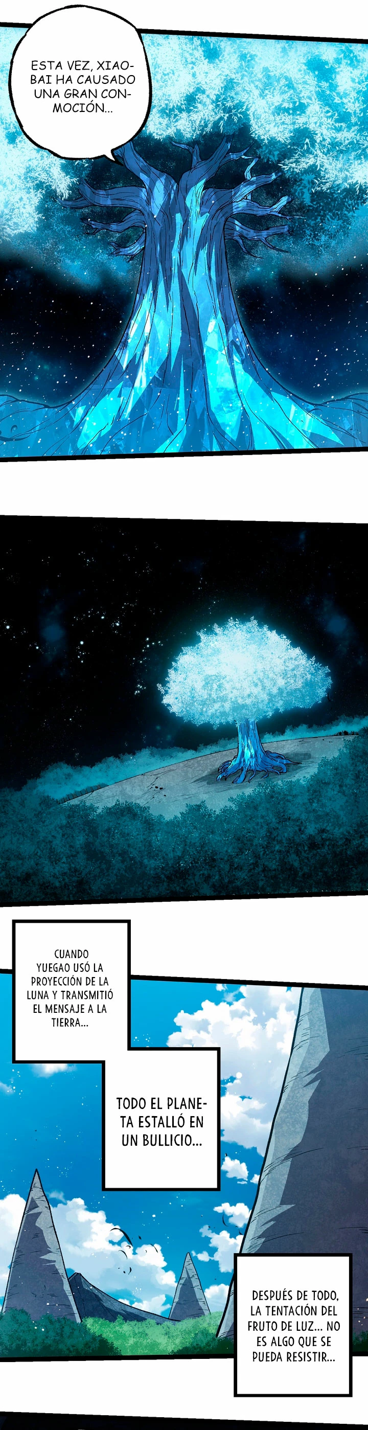 Mi Evolución a Partir de un Árbol Gigante Capitulo 260 página 5
