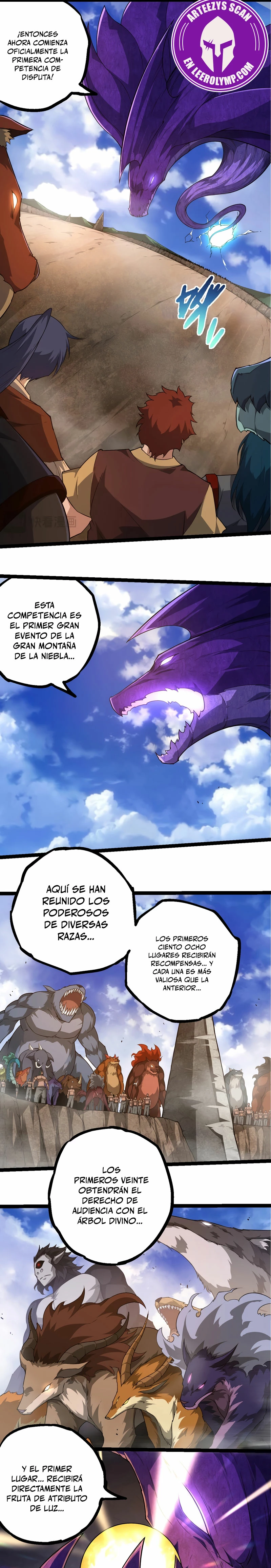 Mi Evolución a Partir de un Árbol Gigante Capitulo 262 página 12