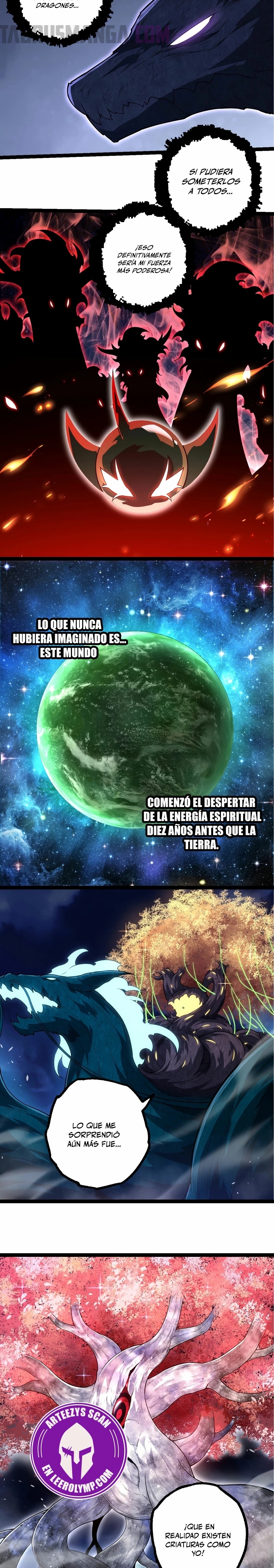 Mi Evolución a Partir de un Árbol Gigante Capitulo 285 página 3