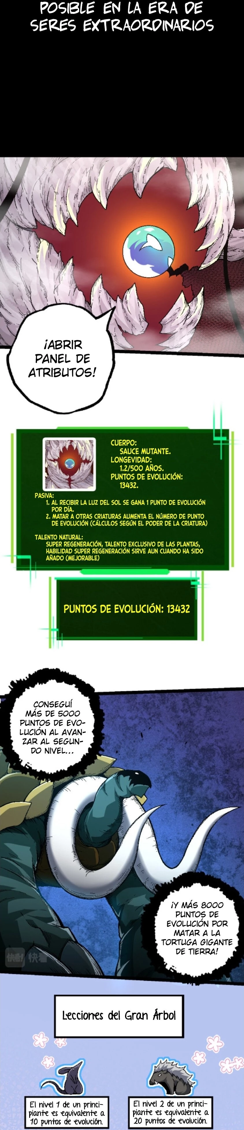 Mi Evolución a Partir de un Árbol Gigante Capitulo 31 página 4