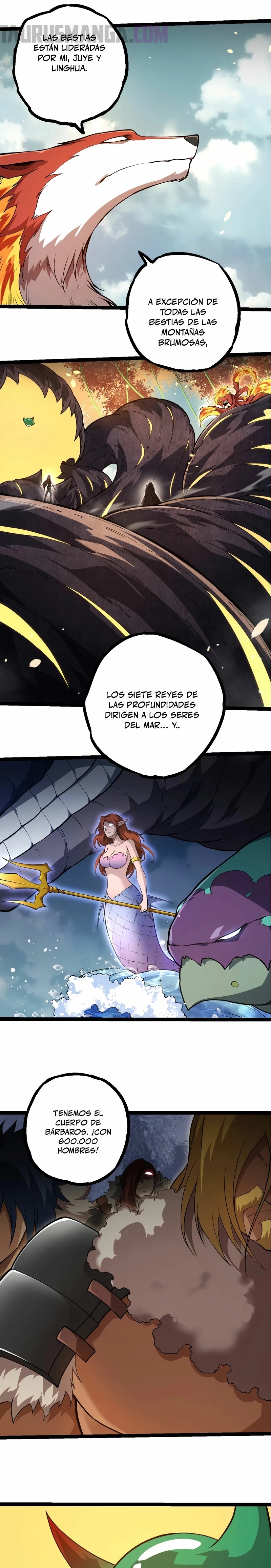 Mi Evolución a Partir de un Árbol Gigante Capitulo 310 página 9