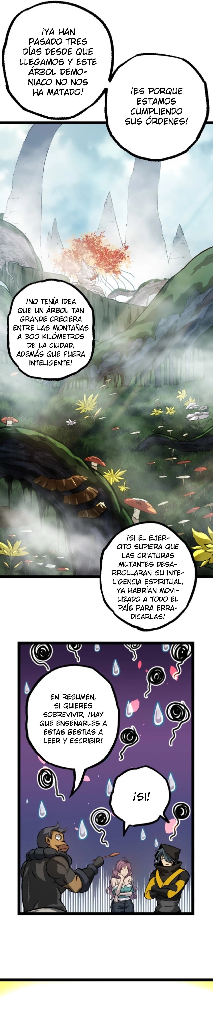 Mi Evolución a Partir de un Árbol Gigante Capitulo 32 página 8