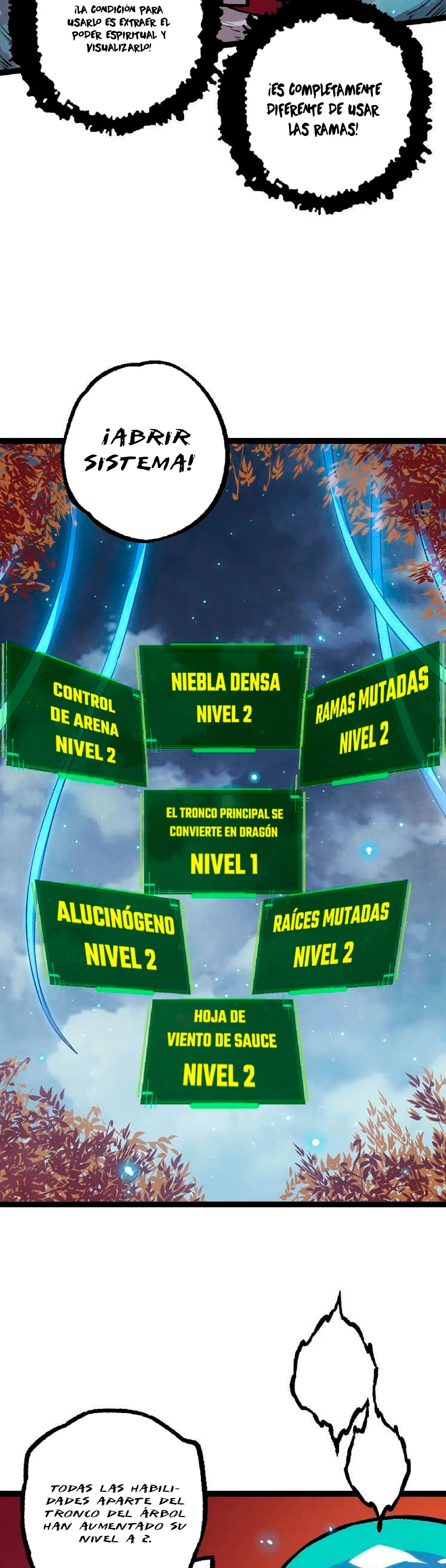 Mi Evolución a Partir de un Árbol Gigante Capitulo 35 página 14