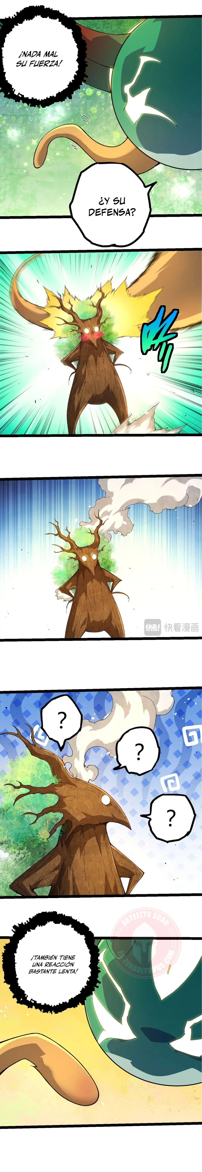 Mi Evolución a Partir de un Árbol Gigante Capitulo 398 página 10