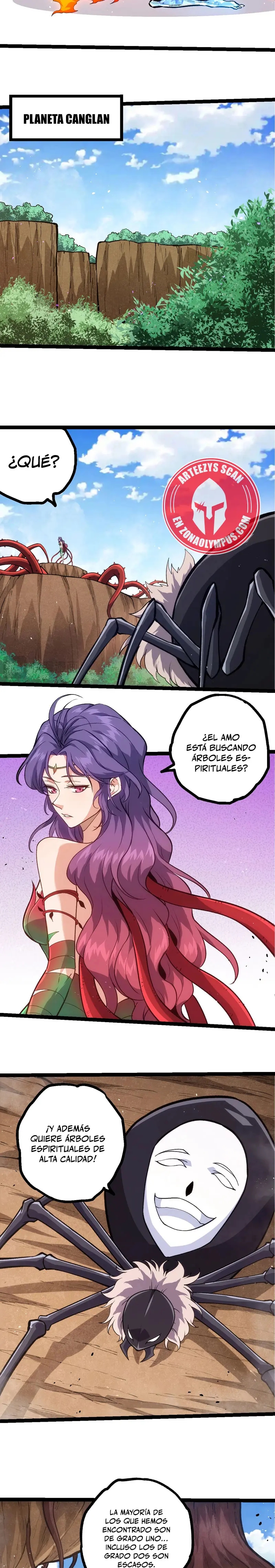 Mi Evolución a Partir de un Árbol Gigante Capitulo 399 página 4